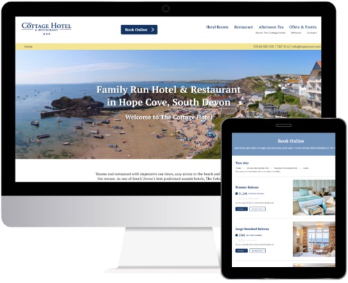 Cornwall Pride case study, screenshot of the cornwall pride website